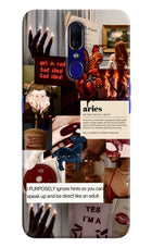 Zodiac Aries Oppo F11 Hard Case Back Cover by Casekaro