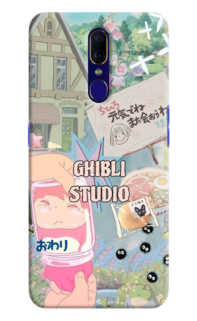 Studio Ghibli Oppo F11 Hard Case Back Cover by Casekaro