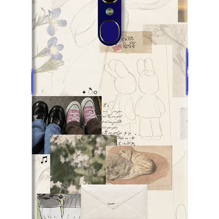 Soft Aesthetic Oppo F11 Hard Case Back Cover by Casekaro