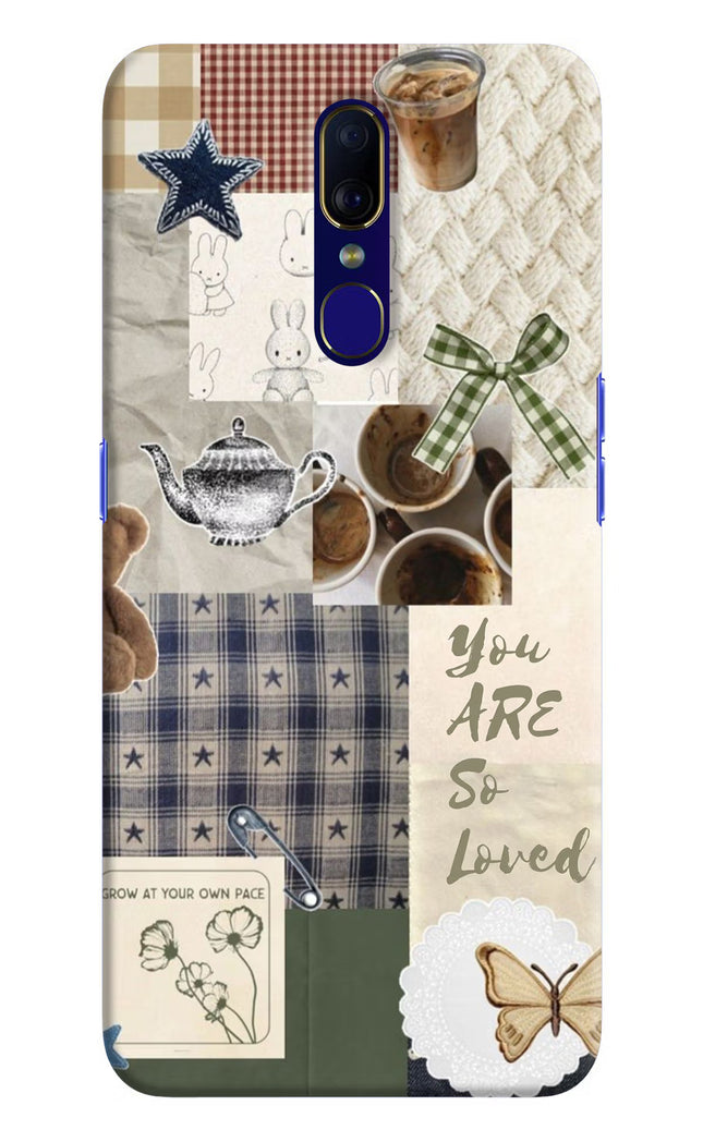 Cookie Oppo F11 Hard Case Back Cover by Casekaro