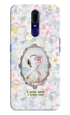 Pretty Mind Pretty Soul Oppo F11 Hard Case Back Cover by Casekaro