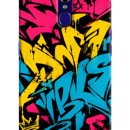 Graffiti Vibe Oppo F11 Hard Case Back Cover by Casekaro