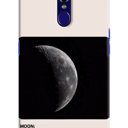 Moon Phase Oppo F11 Hard Case Back Cover by Casekaro