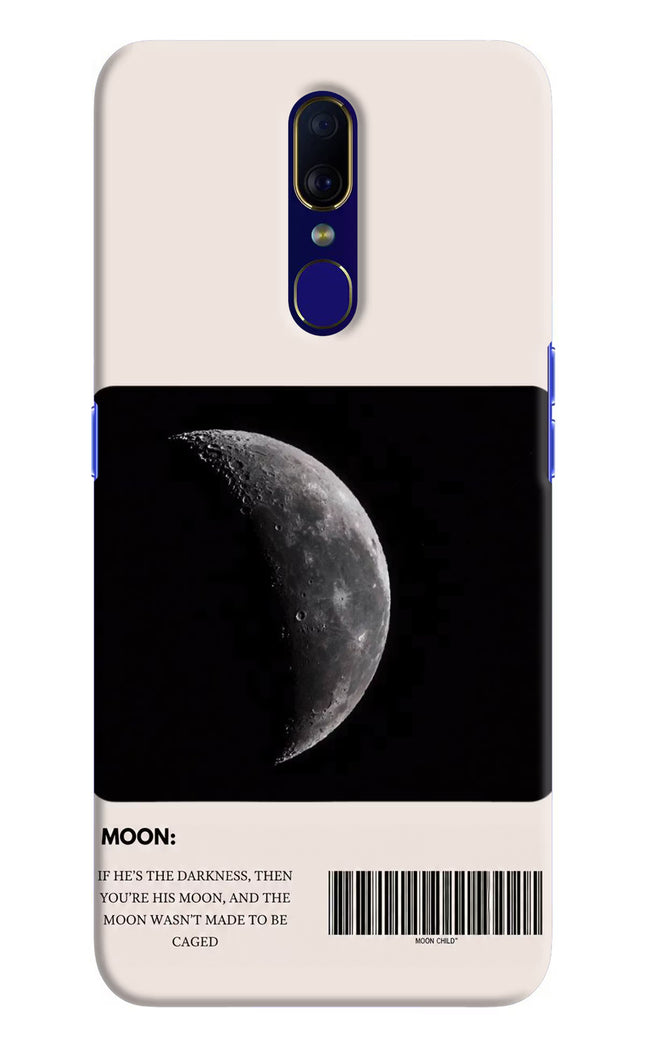 Moon Phase Oppo F11 Hard Case Back Cover by Casekaro