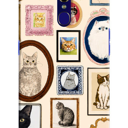 Mirror Cats Oppo F11 Hard Case Back Cover by Casekaro