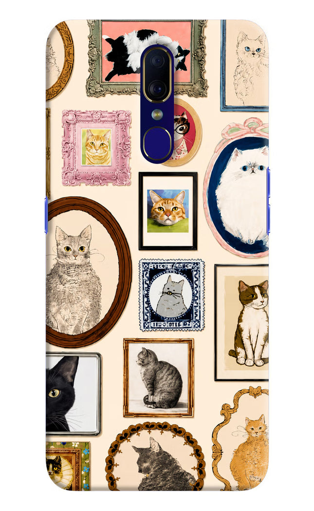 Mirror Cats Oppo F11 Hard Case Back Cover by Casekaro