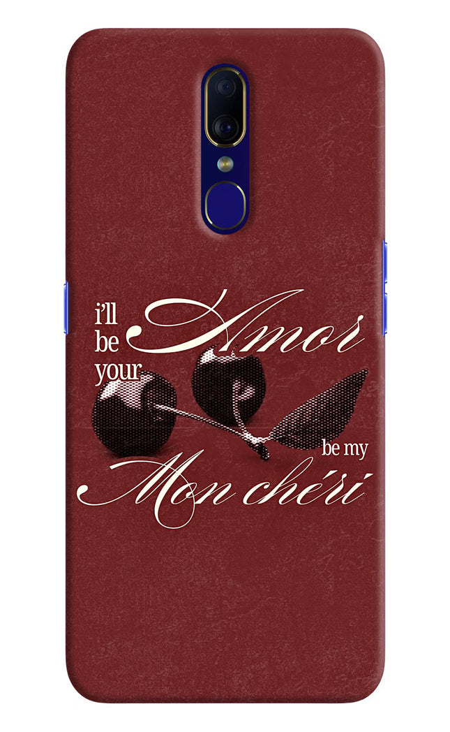 Velvet Cherry Oppo F11 Hard Case Back Cover by Casekaro