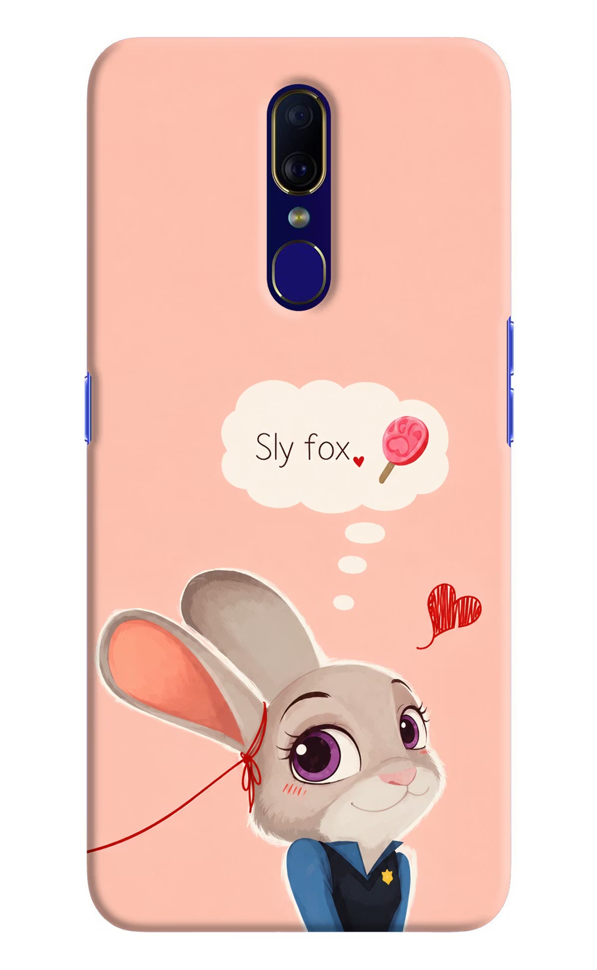 Judy Charm Oppo F11 Back Cover