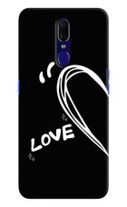 Love Line Oppo F11 Hard Case Back Cover by Casekaro