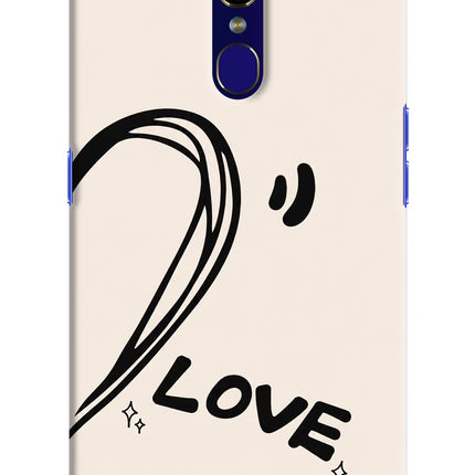 Soul Line Oppo F11 Hard Case Back Cover by Casekaro