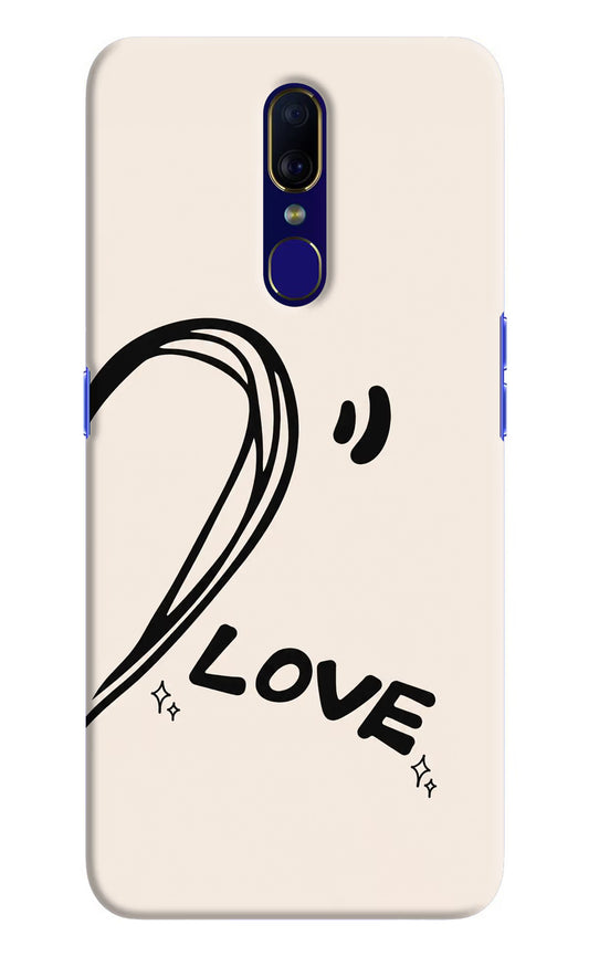 Soul Line Oppo F11 Hard Case Back Cover by Casekaro