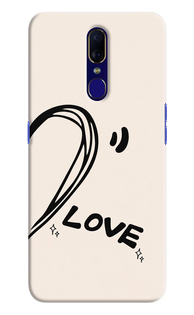 Soul Line Oppo F11 Hard Case Back Cover by Casekaro