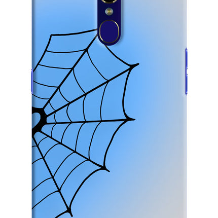 Blue Web Oppo F11 Hard Case Back Cover by Casekaro
