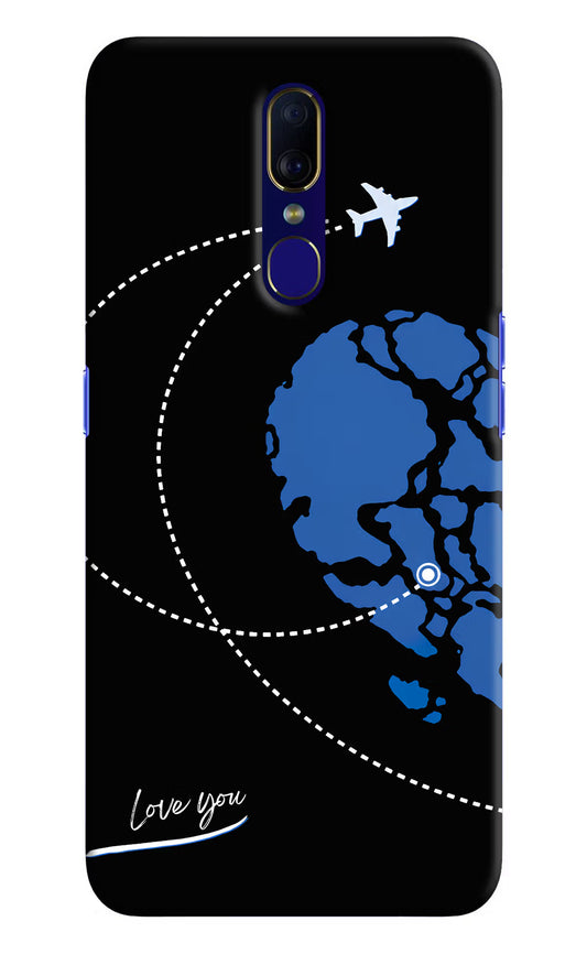 Love Orbit Oppo F11 Hard Case Back Cover by Casekaro