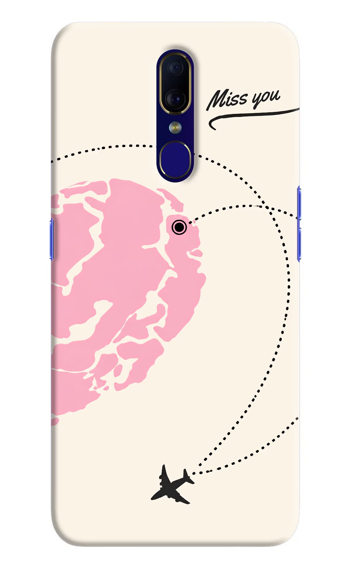 Miss Orbit Oppo F11 Back Cover