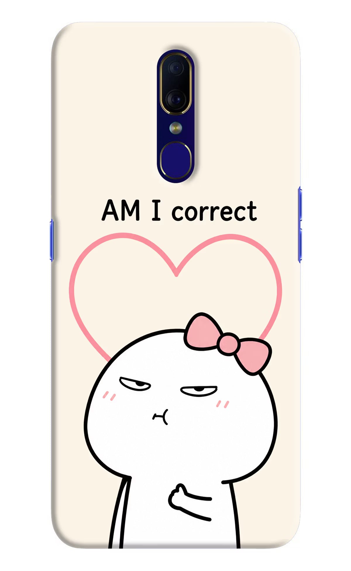 Always Right Oppo F11 Back Cover