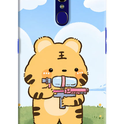 Tiger Treat Oppo F11 Hard Case Back Cover by Casekaro