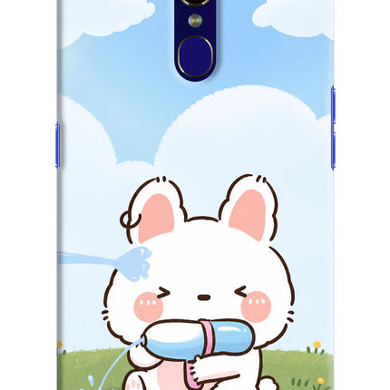 Bunny Treat Oppo F11 Hard Case Back Cover by Casekaro