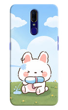 Bunny Treat Oppo F11 Hard Case Back Cover by Casekaro