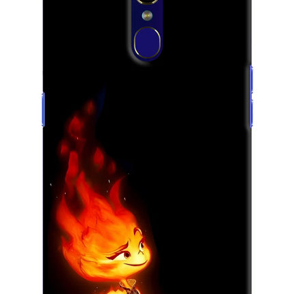 Ember Flame Oppo F11 Hard Case Back Cover by Casekaro