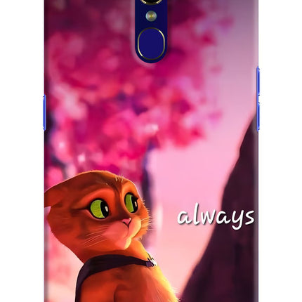 Always Cat Oppo F11 Hard Case Back Cover by Casekaro