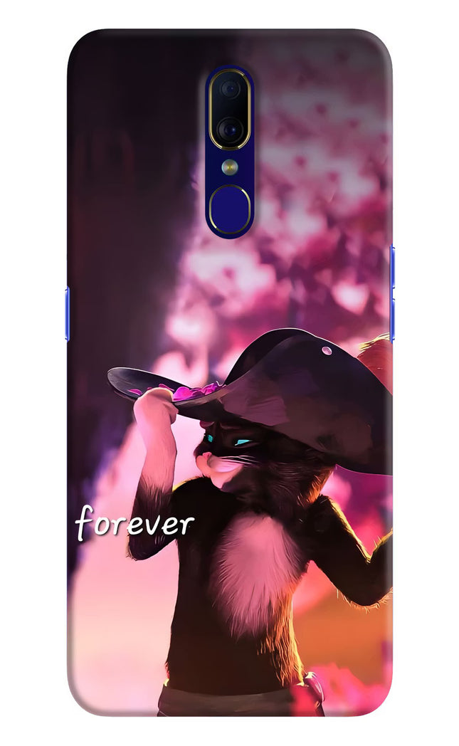 Forever Cat Oppo F11 Hard Case Back Cover by Casekaro
