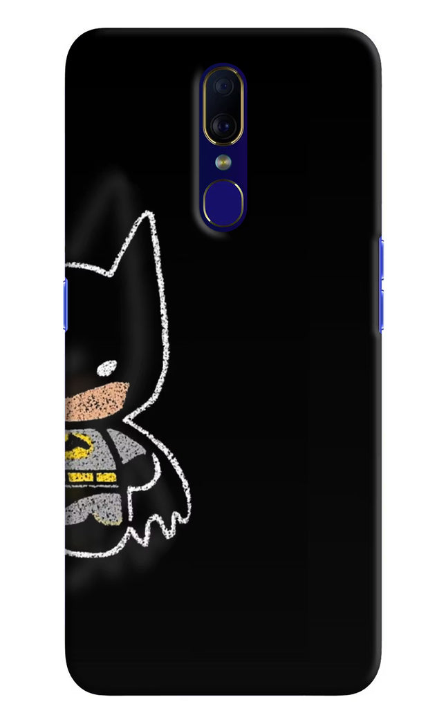 Bat Kitty Oppo F11 Hard Case Back Cover by Casekaro