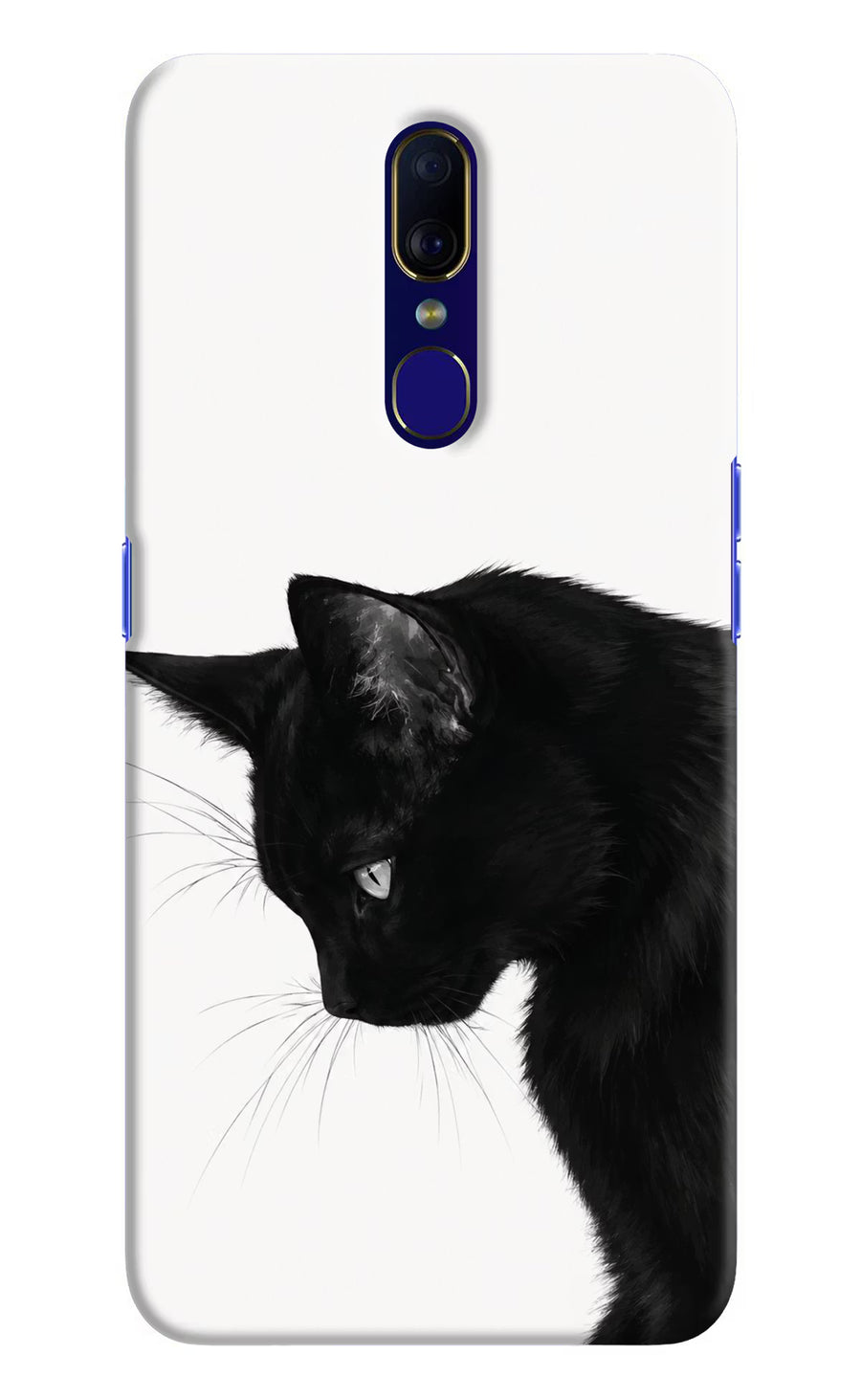 Shadow Gaze Oppo F11 Back Cover, Hard case