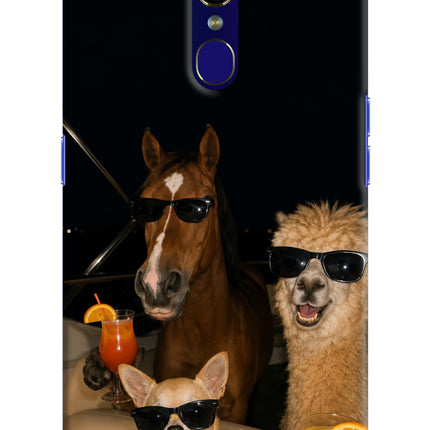 Party Squad Oppo F11 Hard Case Back Cover by Casekaro