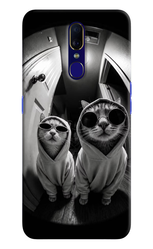 Hood Cats Oppo F11 Hard Case Back Cover by Casekaro