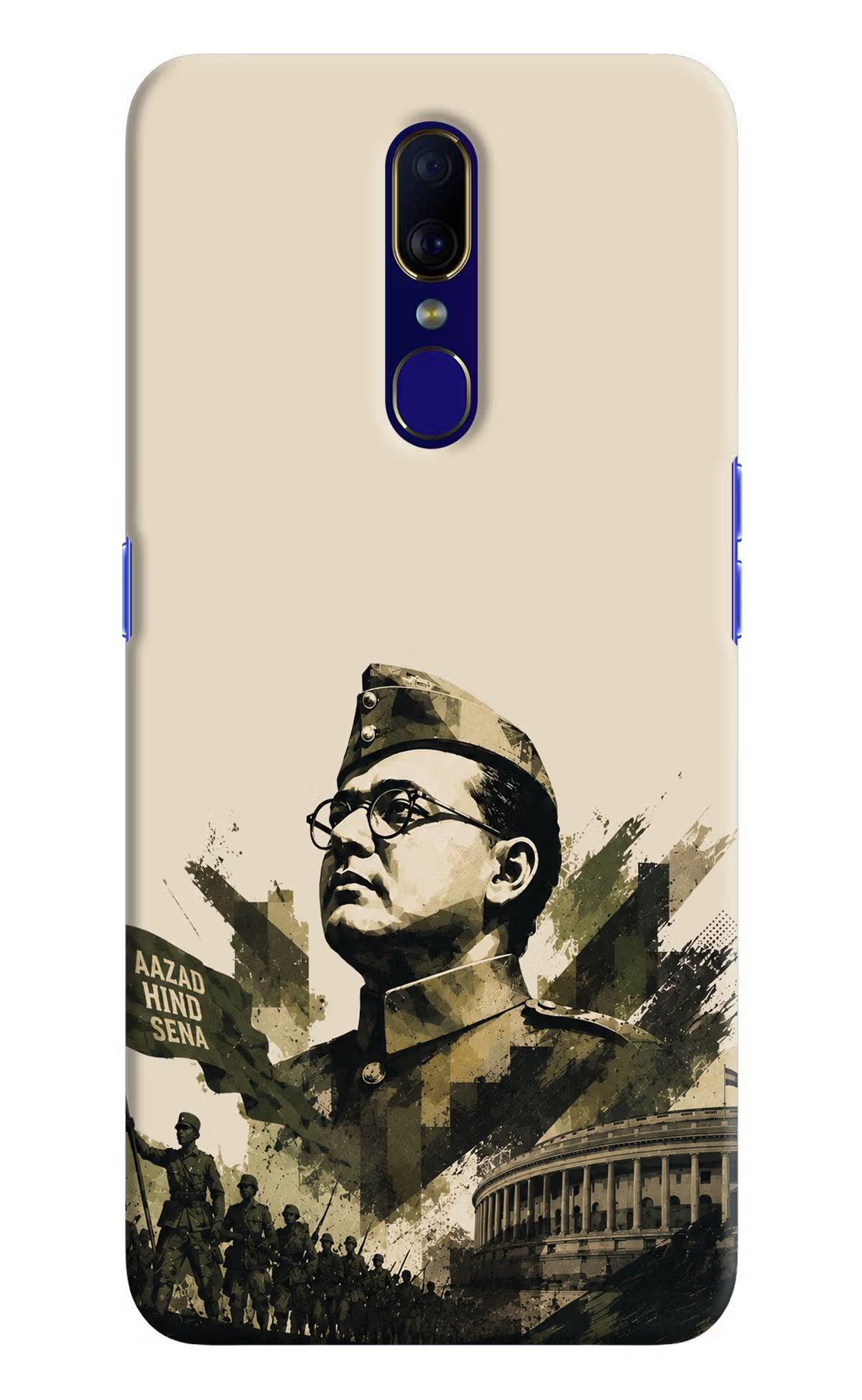 Netaji Rising Oppo F11 Back Cover