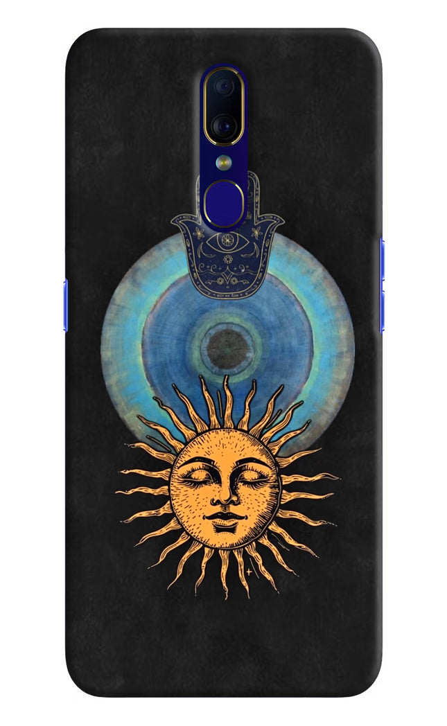 Divine Sun Oppo F11 Hard Case Back Cover by Casekaro