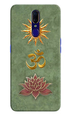 Om & Lotus Oppo F11 Back Cover