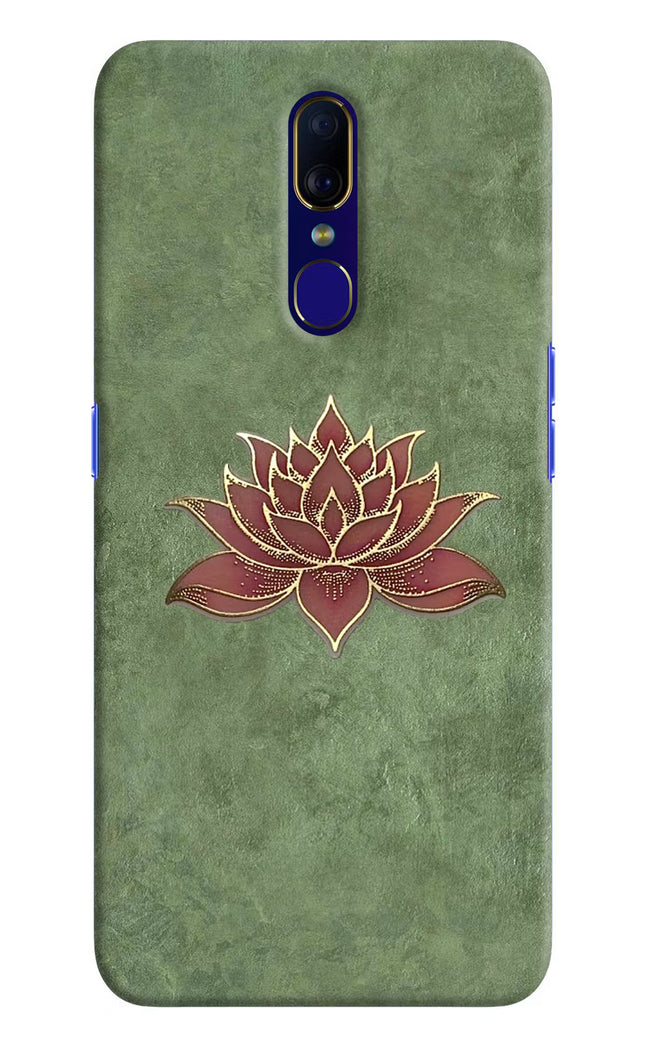 Lotus Grace Oppo F11 Hard Case Back Cover by Casekaro