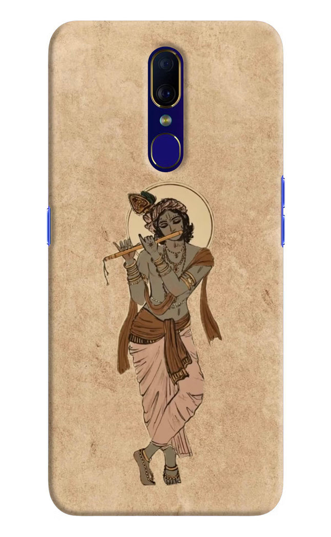 Krishna Oppo F11 Hard Case Back Cover by Casekaro