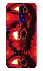 Fire Eye Oppo F11 Hard Case Back Cover by Casekaro