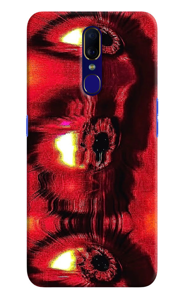 Fire Eye Oppo F11 Hard Case Back Cover by Casekaro