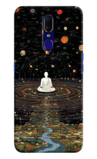 Space Monk Oppo F11 Hard Case Back Cover by Casekaro