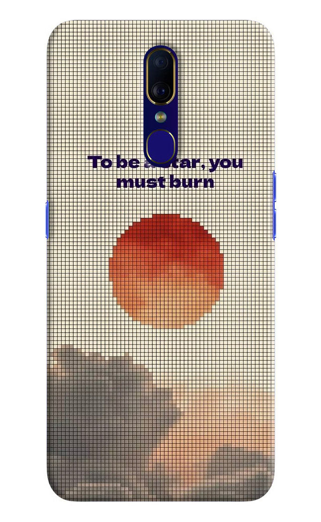 Pixel Sun Oppo F11 Hard Case Back Cover by Casekaro