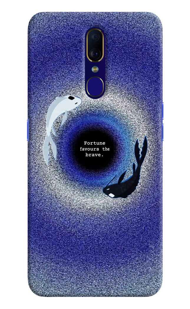 Dark Koi Oppo F11 Hard Case Back Cover by Casekaro