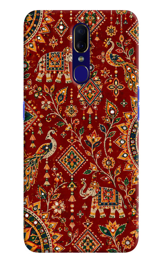 Laal Riwaaz Oppo F11 Hard Case Back Cover by Casekaro