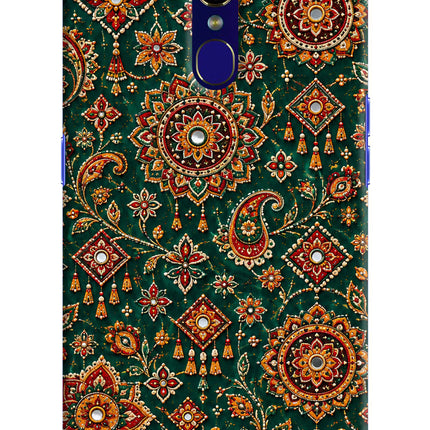 Green Pataka Oppo F11 Back Cover