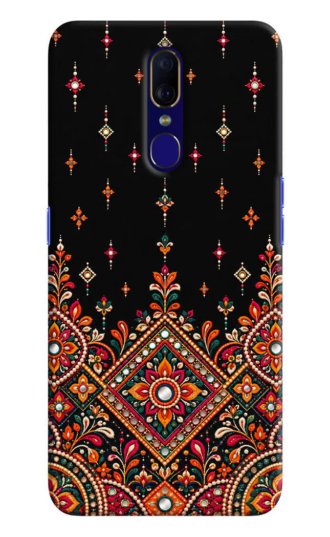 Noir Mehfil Oppo F11 Hard Case Back Cover by Casekaro