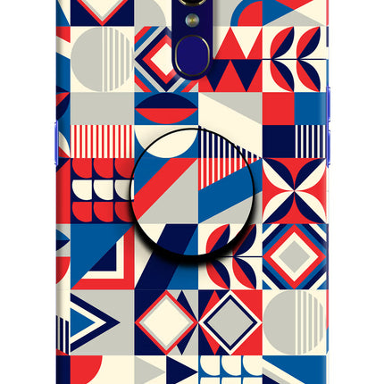 Colorful Pattern Oppo F11 Pop Case by Casekaro
