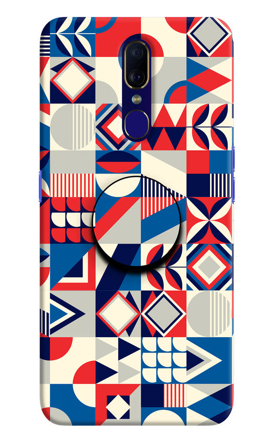 Colorful Pattern Oppo F11 Pop Case by Casekaro