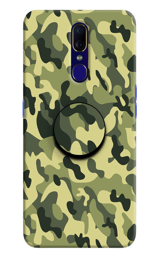 Camouflage Oppo F11 Pop Case by Casekaro