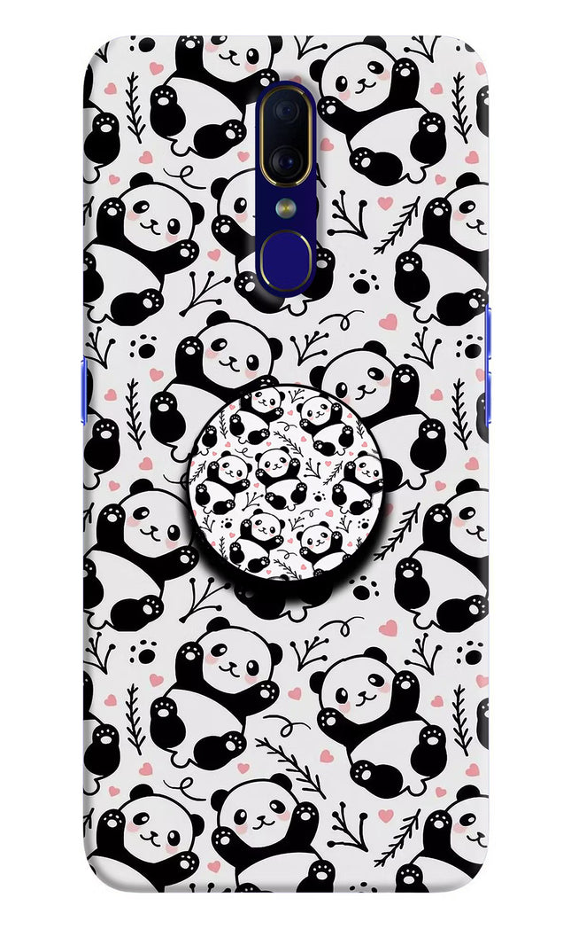 Cute Panda Oppo F11 Pop Case by Casekaro