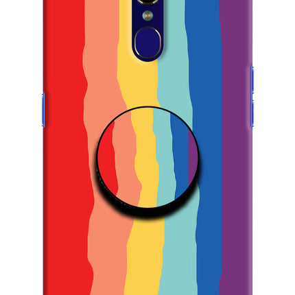 Rainbow Oppo F11 Pop Case by Casekaro