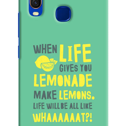 Quote Vivo Y15/Y17 Hard Case Back Cover by Casekaro