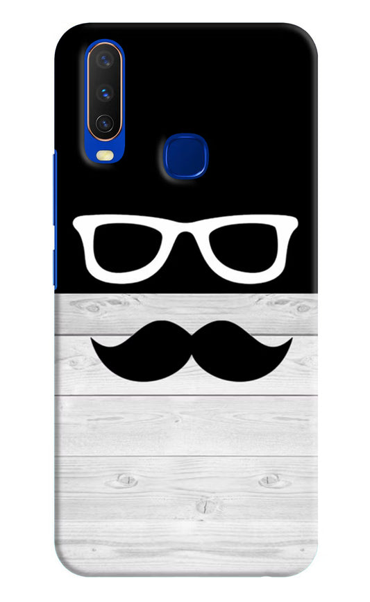 Mustache Vivo Y15/Y17 Hard Case Back Cover by Casekaro